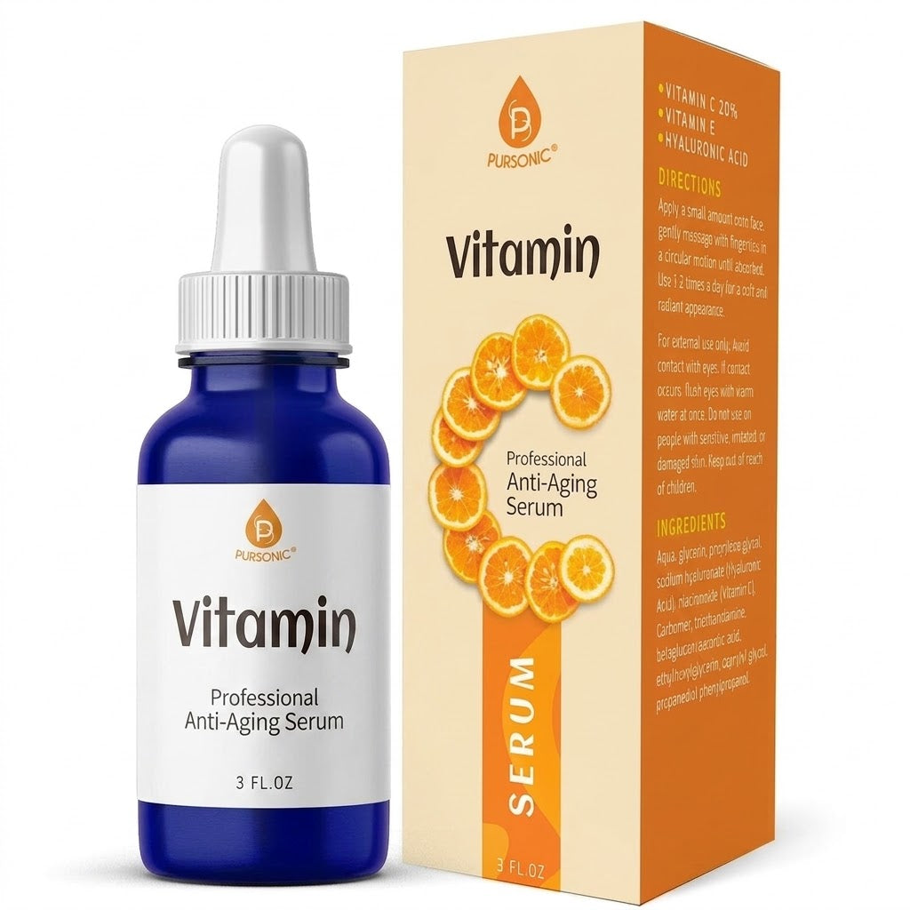 Pursonic Vitamin C Anti-Aging Serum 3 oz / 90ml