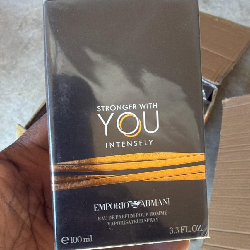 Armani Stronger With You Intensely EDP 3.3oz Men