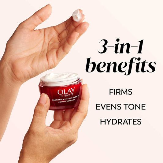 Olay Ultimate 3-in-1 Hydrating Moisturizer 1.7 oz 2-Pack