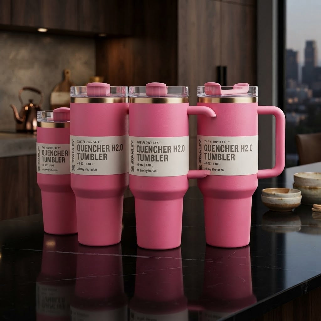 Pink Parade Quencher Tumbler 30 oz – 2x Limited Edition