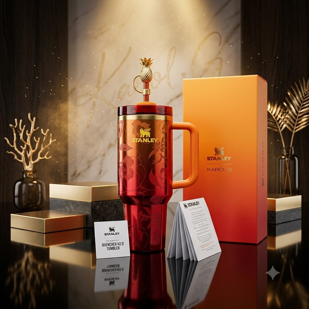 Stanley x Karol G Quencher H2.0 FlowState Tumbler 40oz Limited Edition