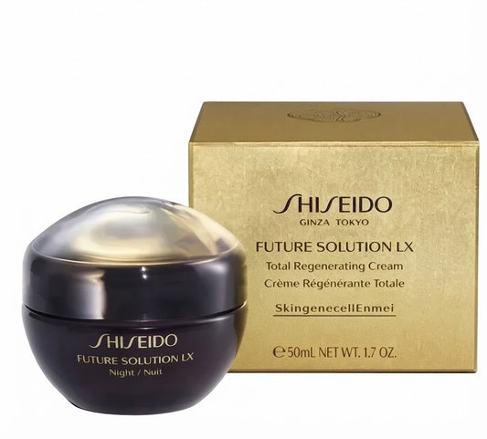 Shiseido Future Solution LX Total Regenerating Cream 50ml / 1.7 oz – New in Box Anti-Aging Night Cream