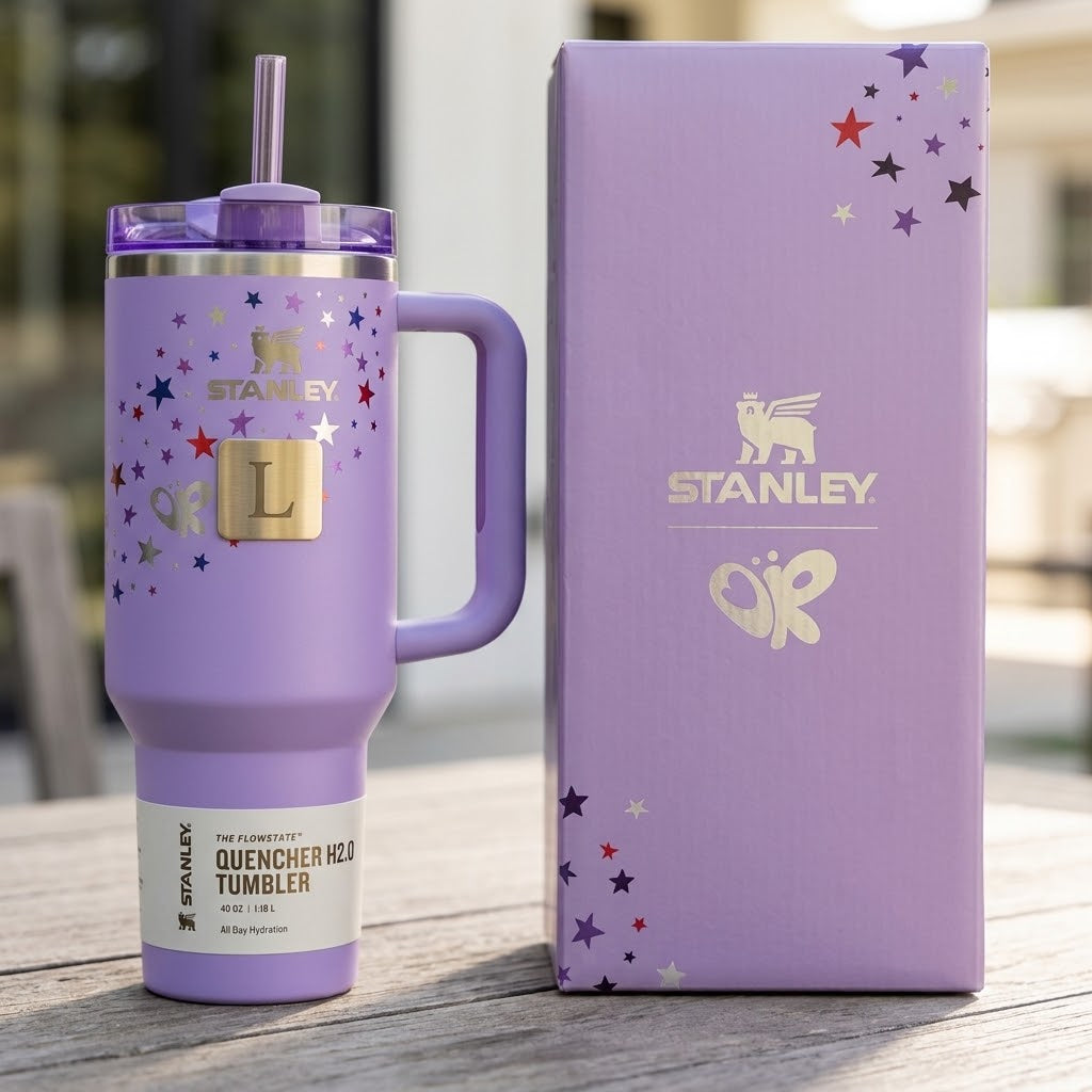 Stanley x Olivia Rodrigo Purple Quencher Tumbler 40oz