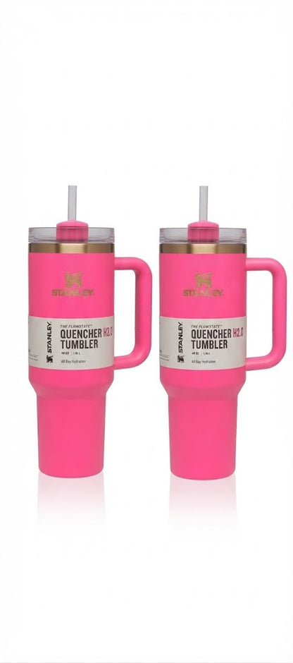 Stanley 40oz Tumbler Fuchsia Pink Purple