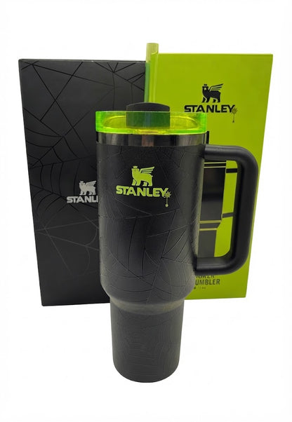 Stanley Halloween Web Glow H2.0 40oz Tumbler – Limited Edition Glow-in-the-Dark Travel Mug