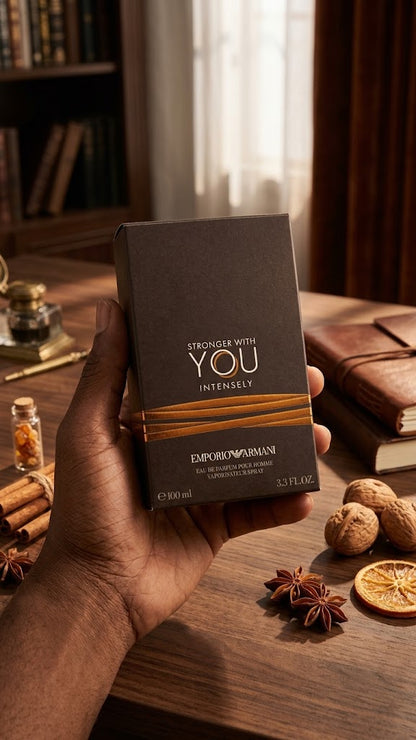 Armani Stronger With You Intensely EDP 3.3oz Men