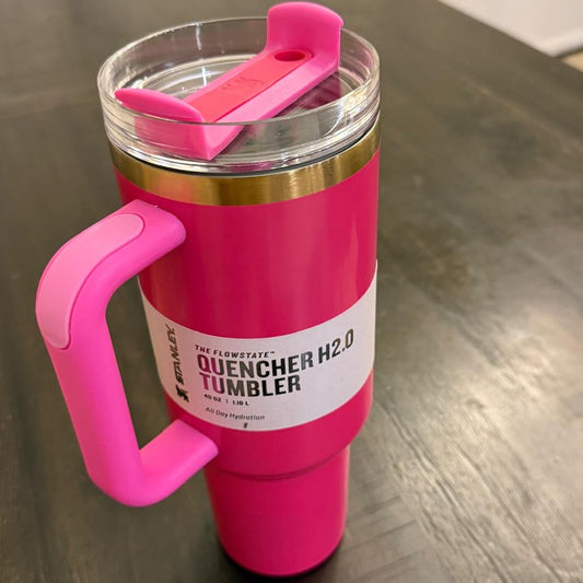 Pink Parade Stanley Quencher H2.0 Tumbler 30oz Limited Edition