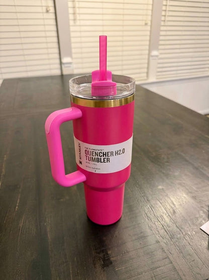 Pink Parade Stanley Quencher H2.0 Tumbler 30oz Limited Edition