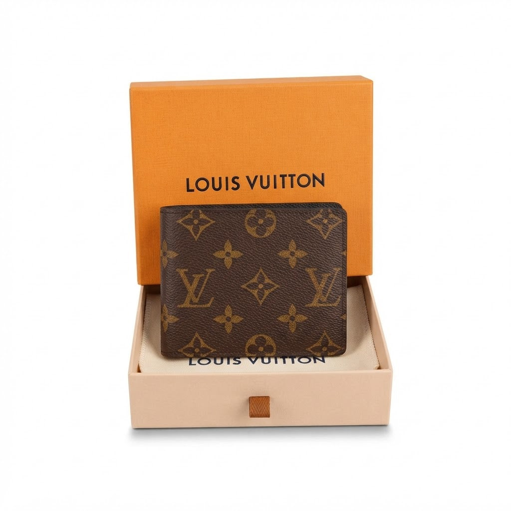 Louis Vuitton Wallet Monogram MEN  New