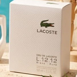 Lacoste L.12.12 Blanc EDT 3.3oz / 100ml Men