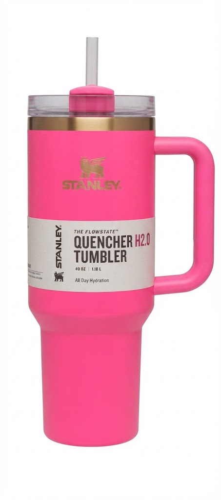 Stanley 40oz Tumbler Fuchsia Pink Purple