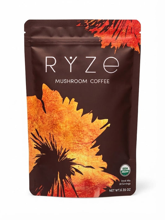 RYZE Mushroom Coffee Bright & Smooth – 30 Servings