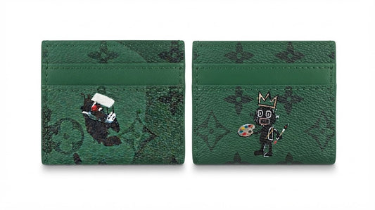 Louis Vuitton Golf Green Card Holder – Luxury Leather Card Wallet