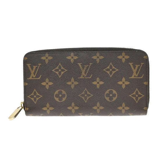 Louis Vuitton Monogram Zippy Long Wallet M60017 Brown
