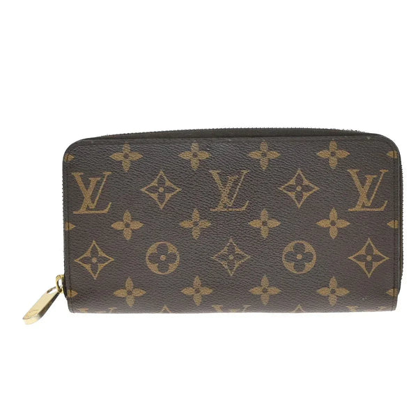 Louis Vuitton Monogram Zippy Long Wallet M60017 Brown