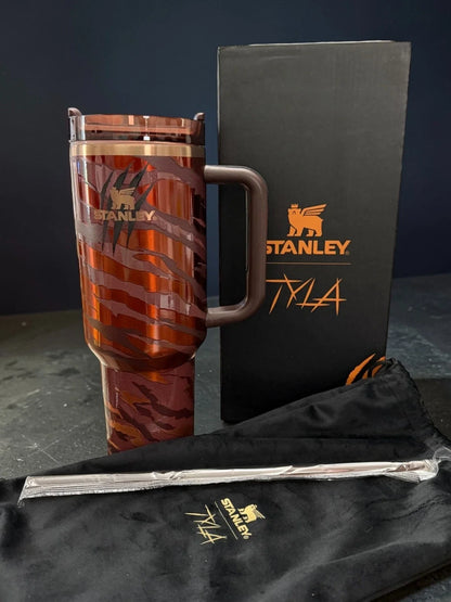 Stanley x TYLA 40oz Quencher H2.0 FlowState Tumbler – Tyla Tyger Limited Edition